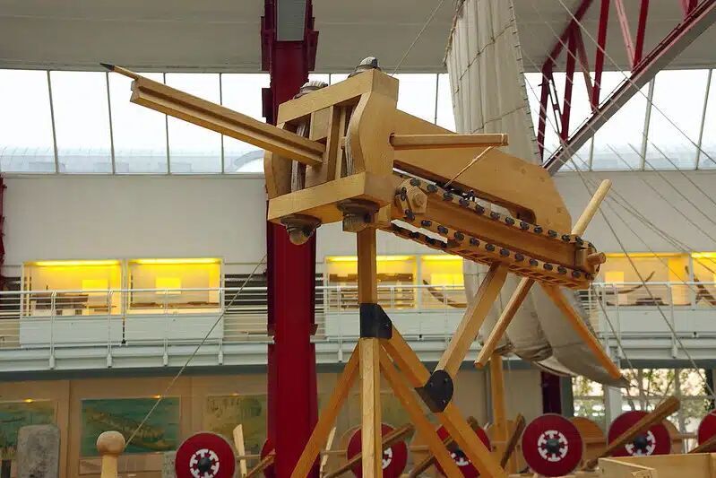 Click to enlarge model polybolos ancient greek machine gun