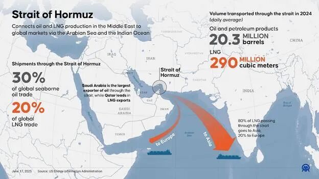 Click to enlarge Strait of Hormuz oil diagram