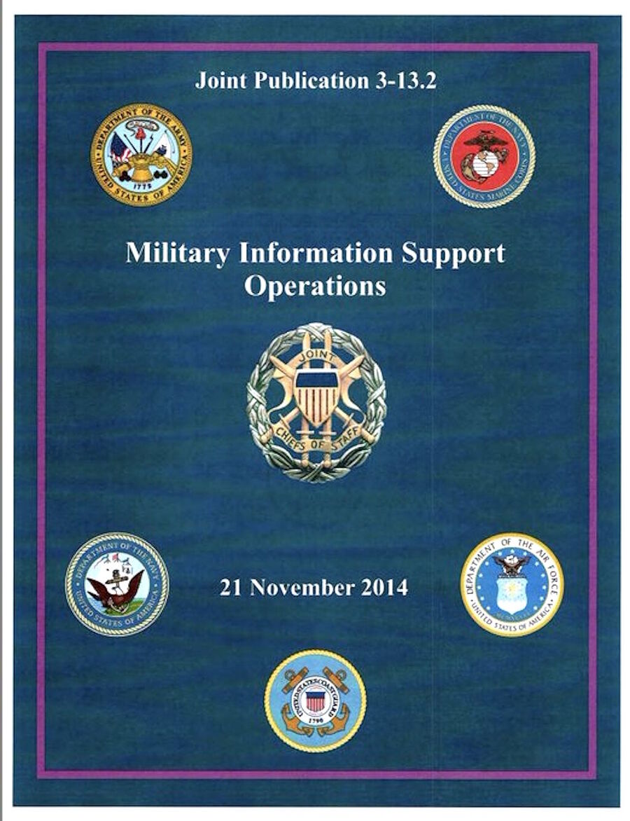 Click to enlarge SOCOM MISO military information operations propaganda misinformation information warfare