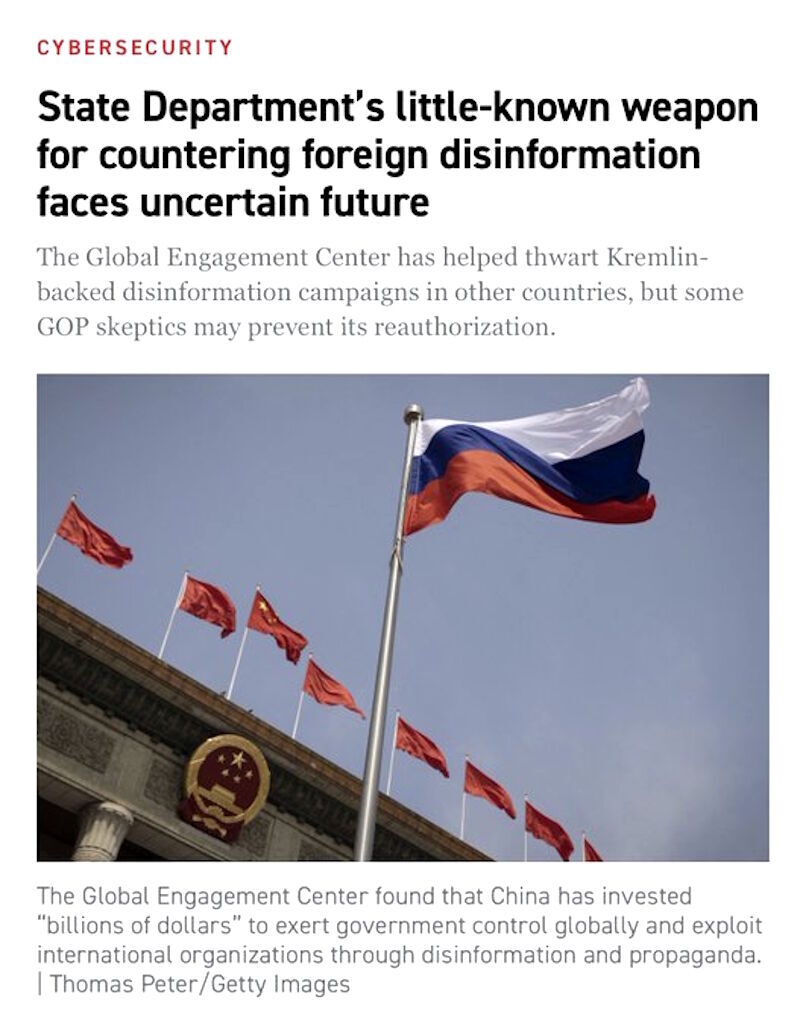 Click to enlarge article state deparment propaganda disinformation