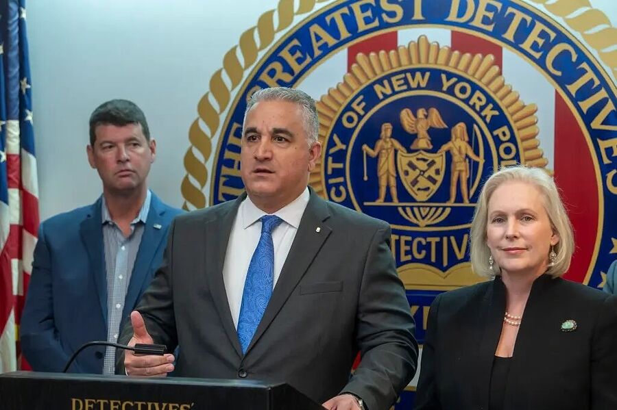 SBA President Vincent Vallelong nypd