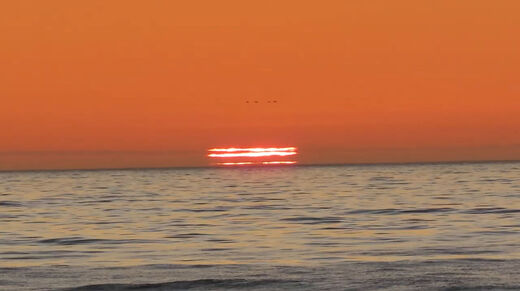 Click to enlarge Novaya Zemlya pancake sun