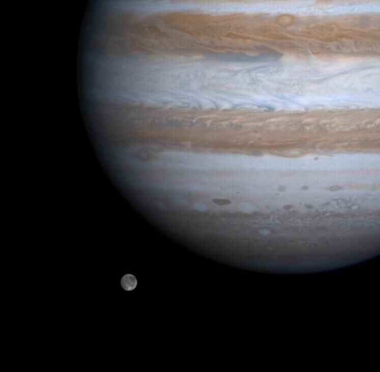 Jupiter’s largest moon, Ganymede