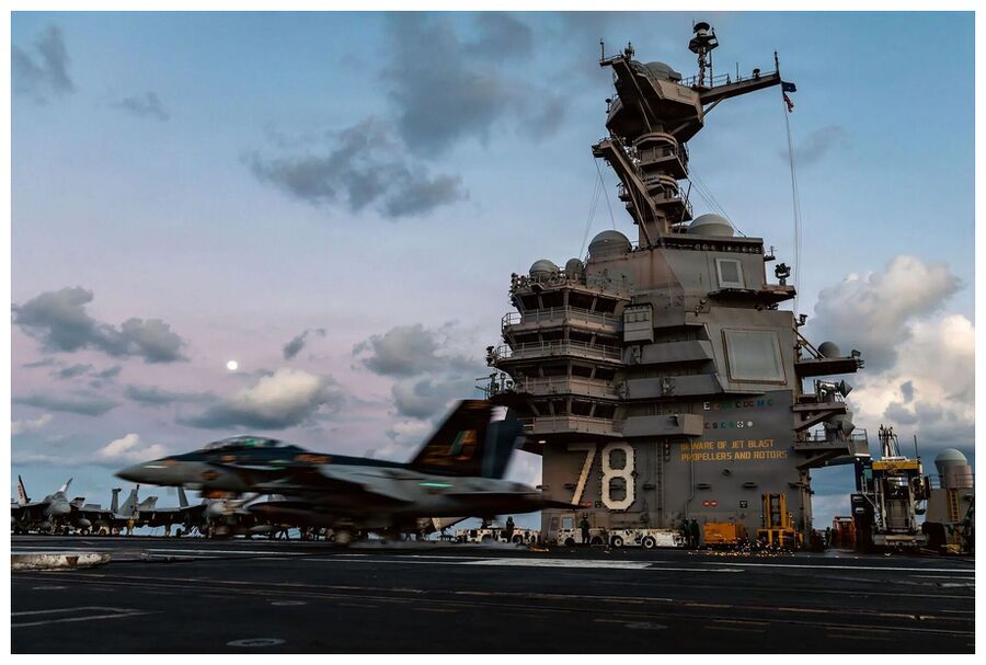 Click to enlarge USS Gerald Ford