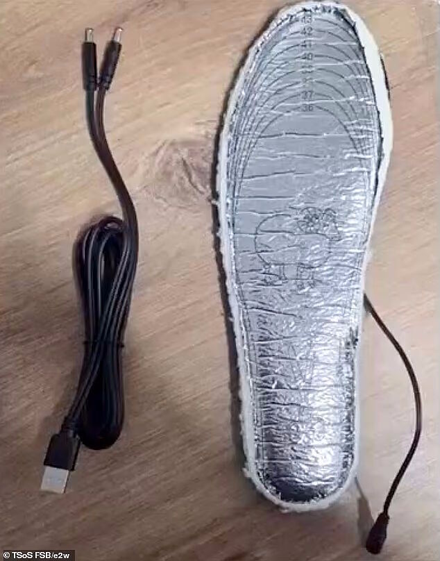 russia ukraine boobytrapped insoles boots terror