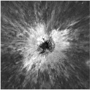 Click to enlarge new crater moon