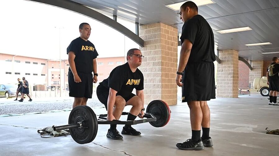 Click to enlarge recruiting prep course for basic training army