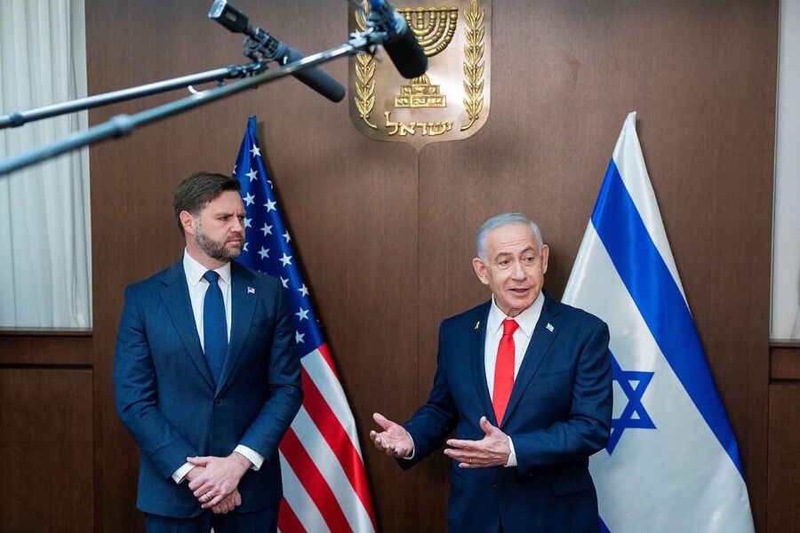jd vance netanyahu