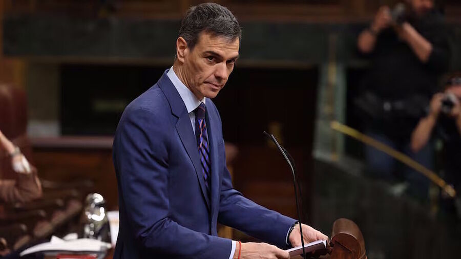 Click to enlarge Spanish PM Pedro Sánchez us spain air bases war iran
