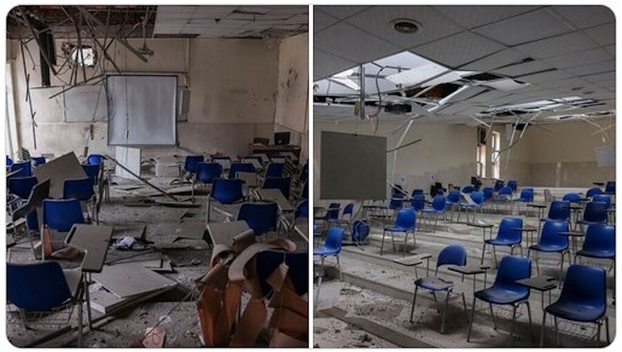 damage university iran bombing israel us