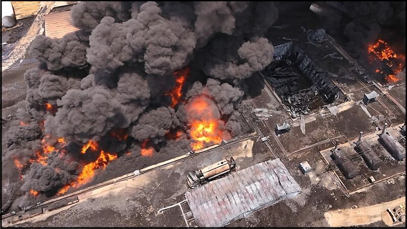 gulf war scene