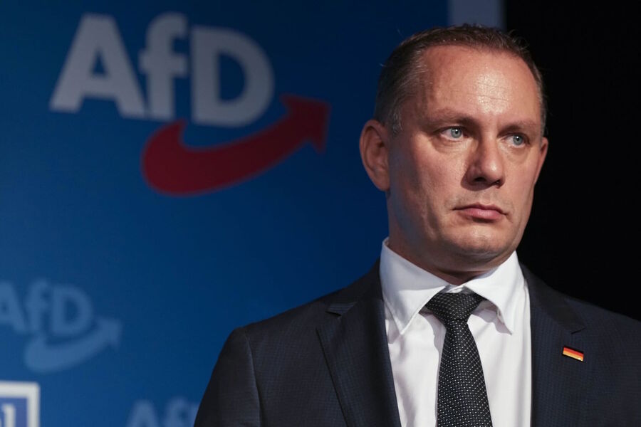 Click to enlarge AfD's Tino Chrupalla German right wing