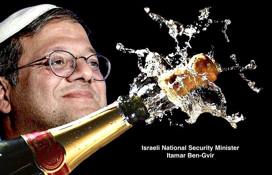 ItmarBenGvir champagne