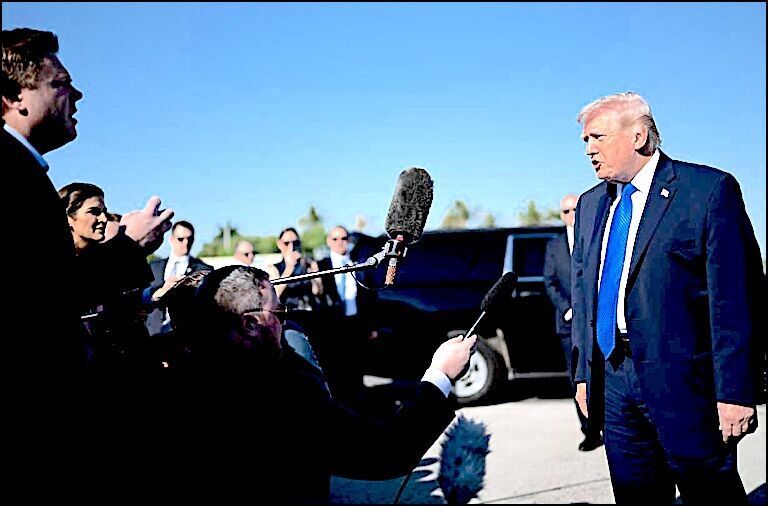Trump reporters