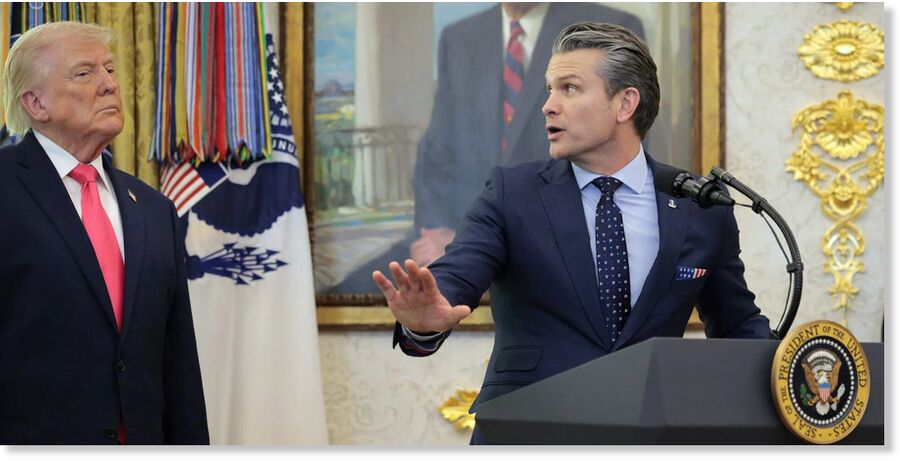 hegseth trump