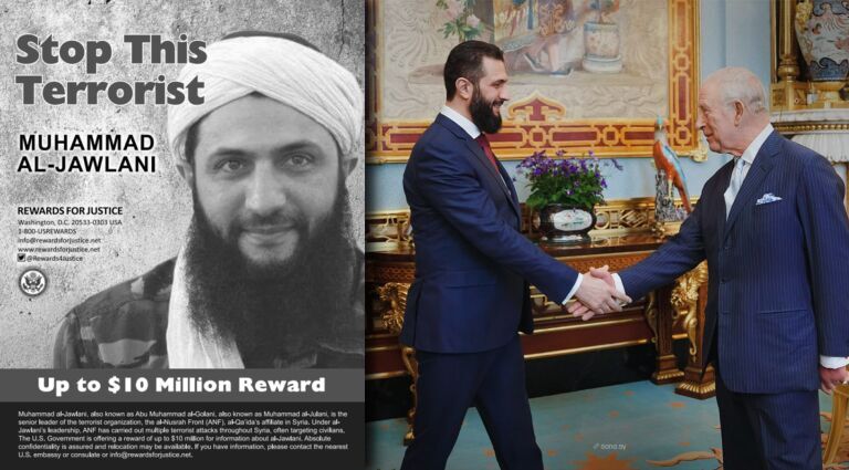 al-Sharaa headchopper meets the King