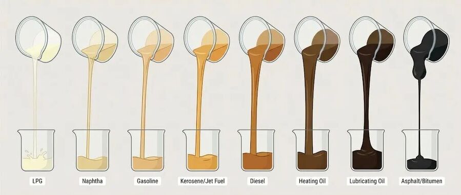 Image of oil types