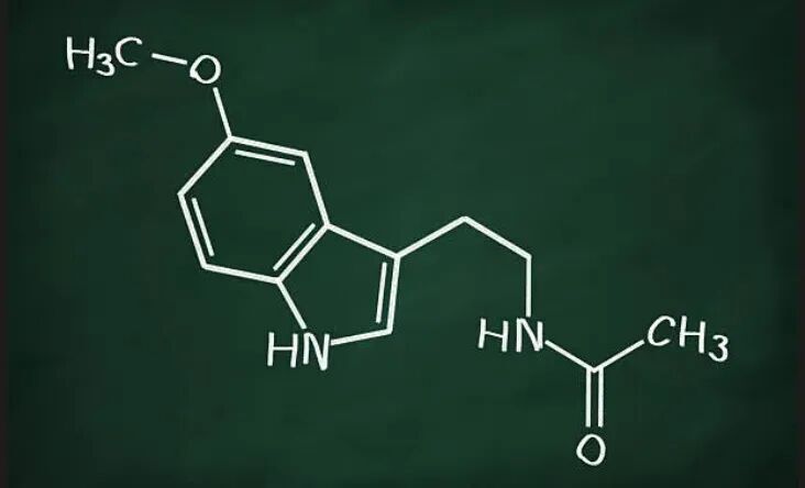 melatonin molecular structure