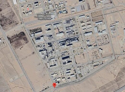 Click to enlarge Isfahan nuclear facility
