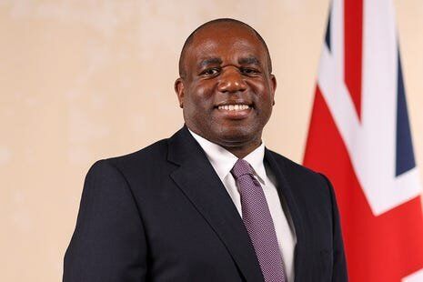 Click to enlarge Justice Secretary David Lammy