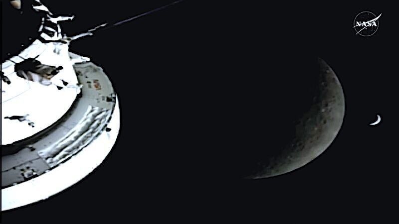 Moon flyby