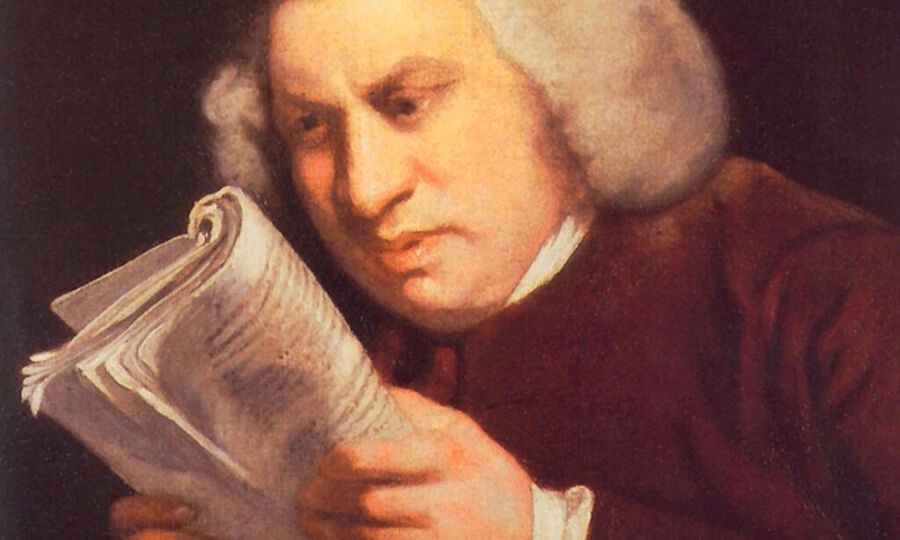 Click to enlarge samuel johnson reading