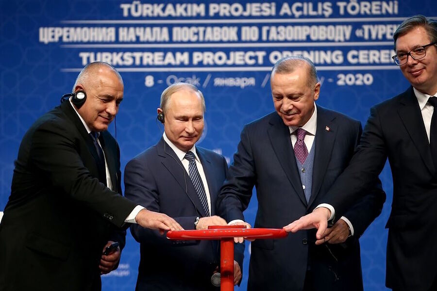 turkstream pipeline opening ceremony
