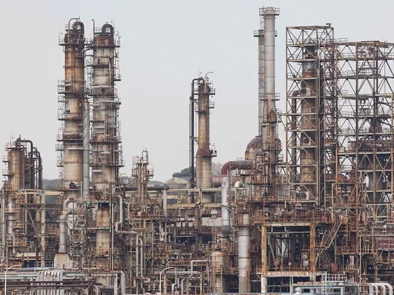 oil refinery
