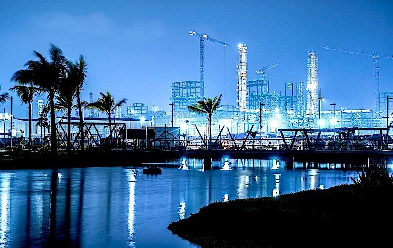 Oil refinery