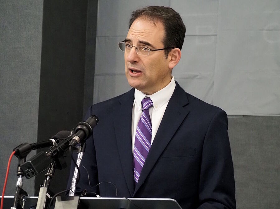 Click to enlarge Colorado Attorney General Philip Weiser