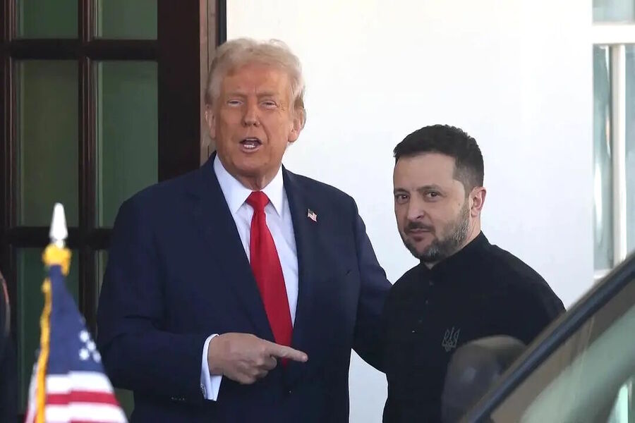 Click to enlarge trump zelensky white house