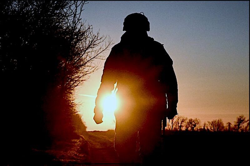 into the sun
