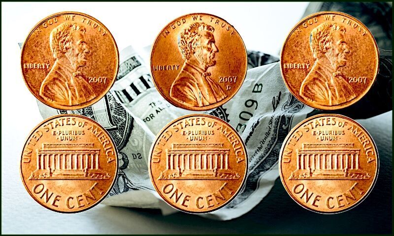 six pennies/buck