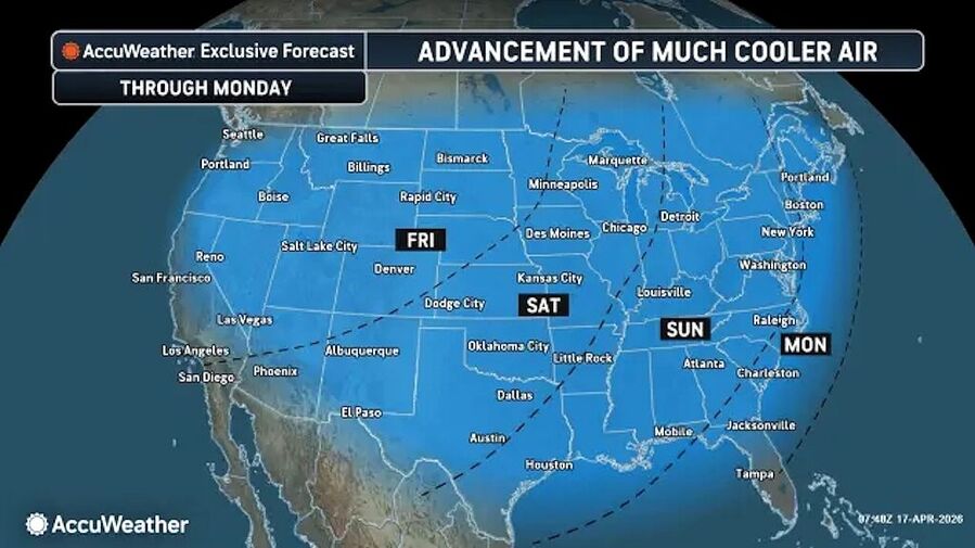 cold front april 2026