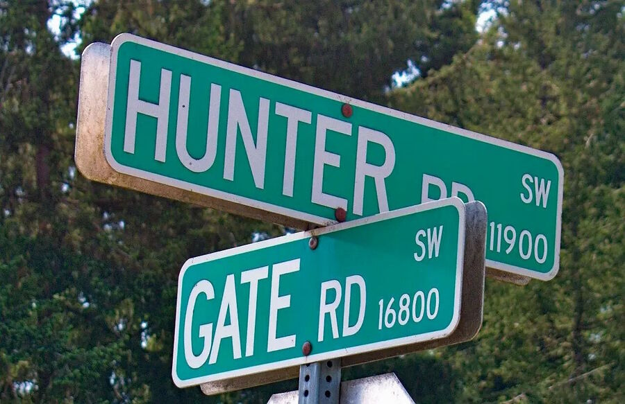 hunter biden street signs scandal