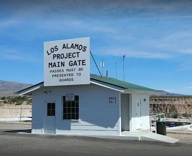 Los Alamos project main gate