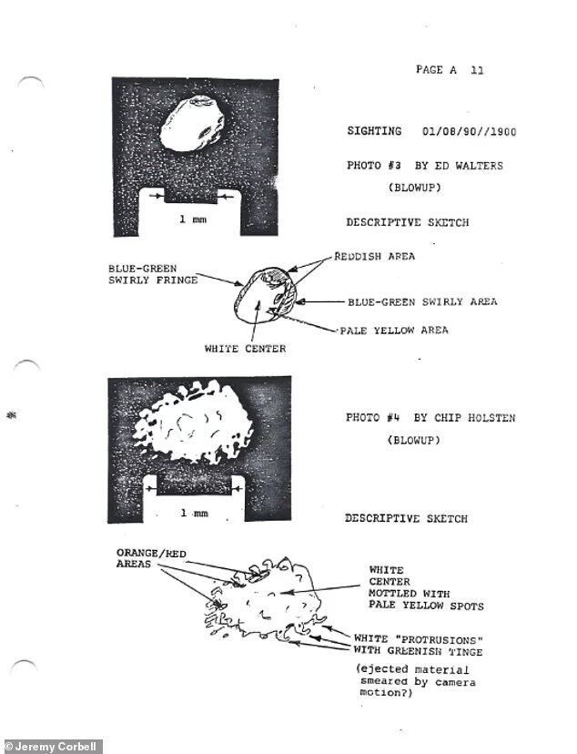 Several photographs attributed to key witness Ed Walters