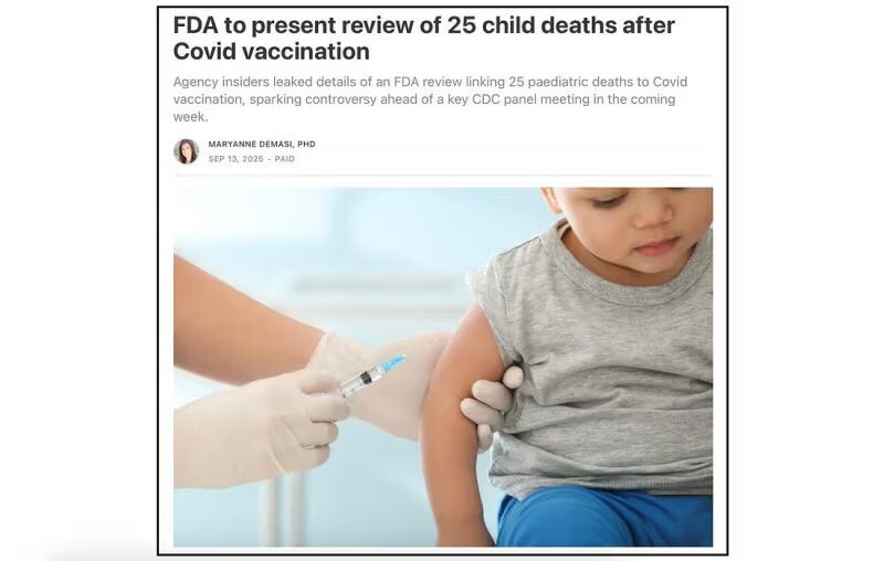 FDA Covid article