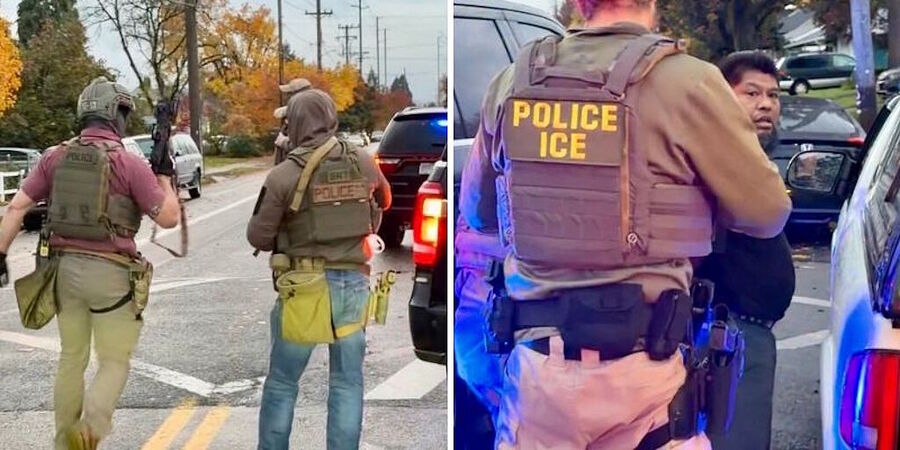illegal migrant ice agents