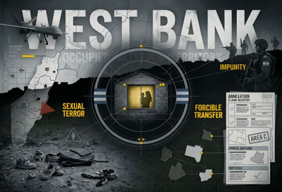 west bank Israel palestine ethnic cleansing sexual violence
