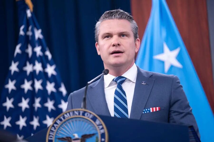 Click to enlarge Defense Secretary Pete Hegseth