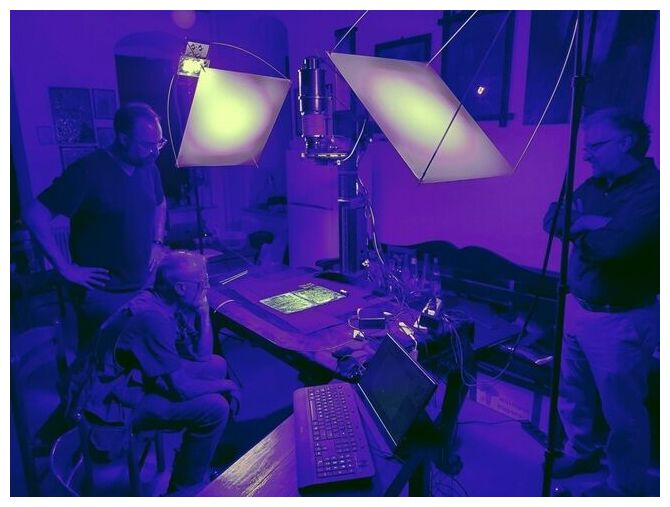 Click to enlarge Multispectral imaging
