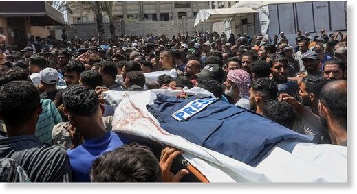 dead journalist in Gaza
