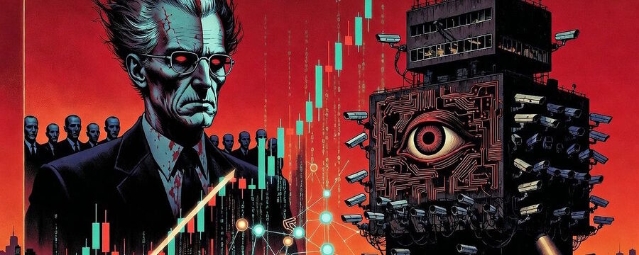technate digital tyranny surveillance overlords graphic