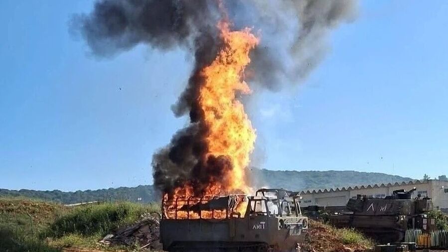 fpv drone strike hezbollah galilee idf