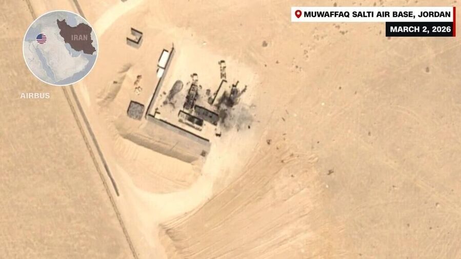 Click to enlarge US air base in Jordan 2026