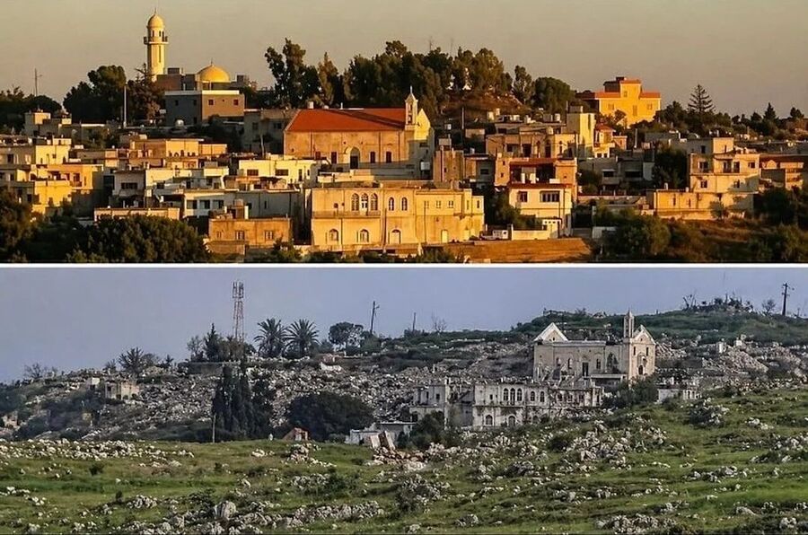 Click to enlarge israel destroy convent lebanon
