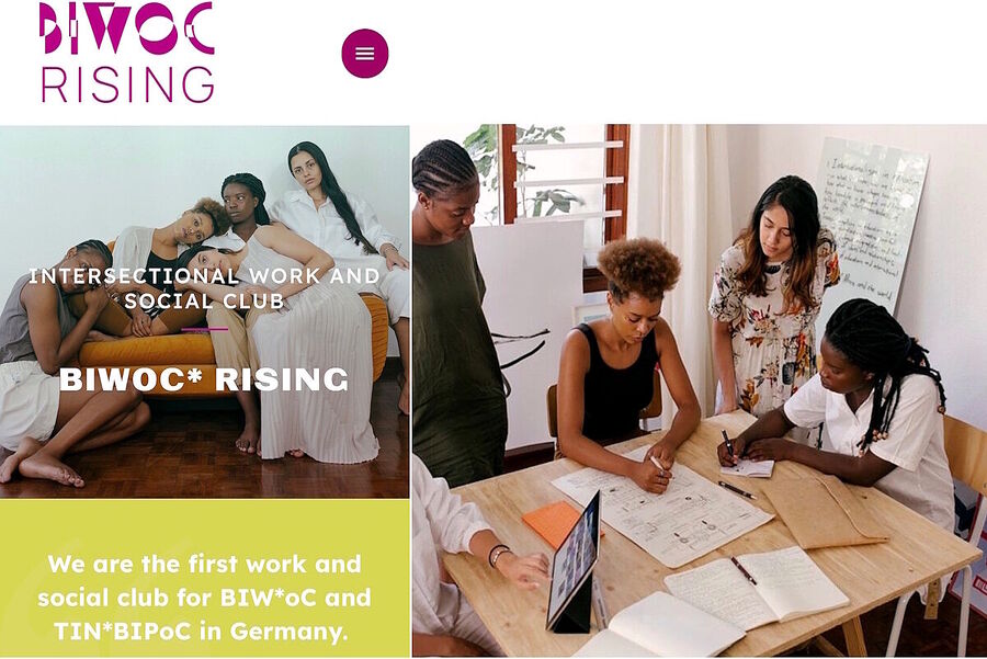 BIWOC Rising german ngo no whites allowed