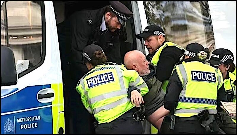 arrested