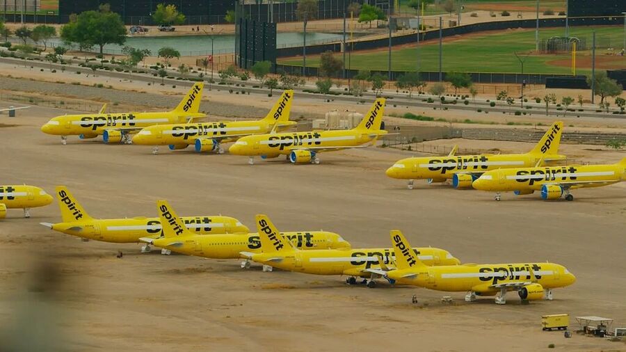 spirit airline shut down